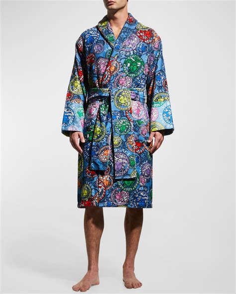 versace multicolor robe